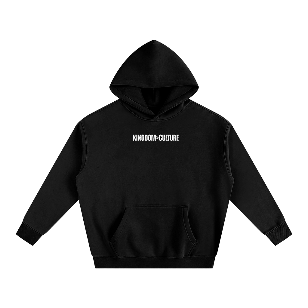 Oversize Fleeced "Kingdom Over Culture" Hoodie