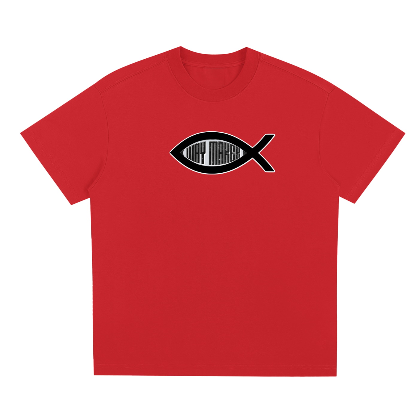 Red "Way Maker" T-Shirt